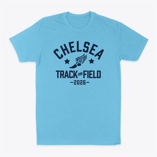 Chelsea Middle School Track and Field Classic Dad T-Shirt