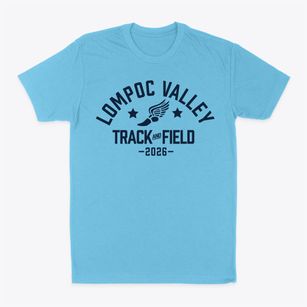 Lompoc Valley Middle School Track and Field Classic Dad T-Shirt