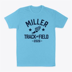 Miller Middle School Track and Field Classic Dad T-Shirt