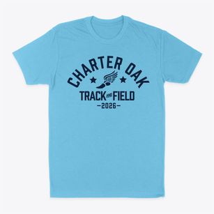 Charter Oak High School Track and Field Classic Dad T-Shirt