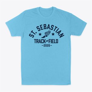 Saint Sebastian School Track and Field Classic Dad T-Shirt