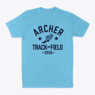 Archer Community School Track and Field Classic Dad T-Shirt