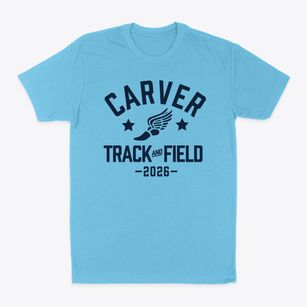 Carver Middle School Track and Field Classic Dad T-Shirt