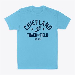 Chiefland Elementary School Track and Field Classic Dad T-Shirt