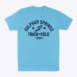 Sulphur Springs Elementary School Track and Field Classic Dad T-Shirt