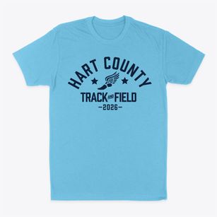Hart County High School Track and Field Classic Dad T-Shirt