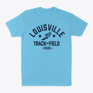 Louisville Academy Elementary School Track and Field Classic Dad T-Shirt