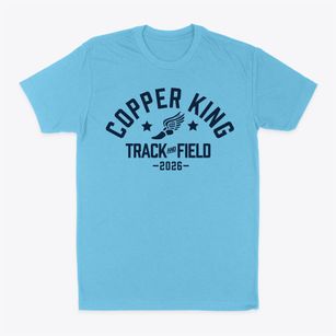 Copper King Elementary School Track and Field Classic Dad T-Shirt