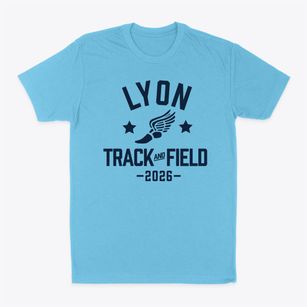 Lyon Magnet Applied Learning Academy Track and Field Classic Dad T-Shirt