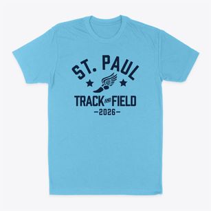Saint Paul Lutheran School Track and Field Classic Dad T-Shirt