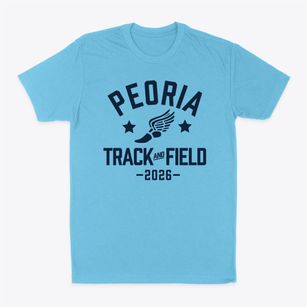 Peoria Sda Church School Track and Field Classic Dad T-Shirt