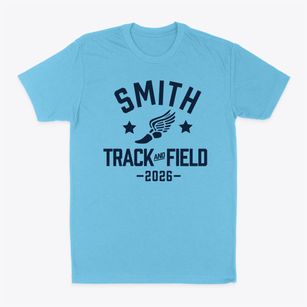 Smith Elementary School Track and Field Classic Dad T-Shirt