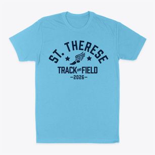 Saint Therese School Track and Field Classic Dad T-Shirt