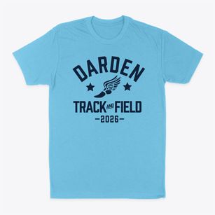 Darden Elementary School Track and Field Classic Dad T-Shirt