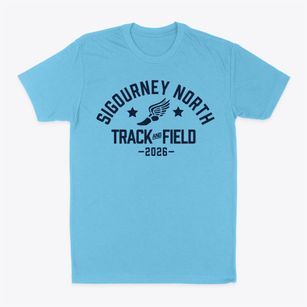 Sigourney North Primary School Track and Field Classic Dad T-Shirt