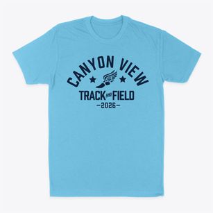 Canyon View Elementary School Track and Field Classic Dad T-Shirt