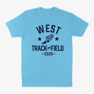 West Elementary School Track and Field Classic Dad T-Shirt