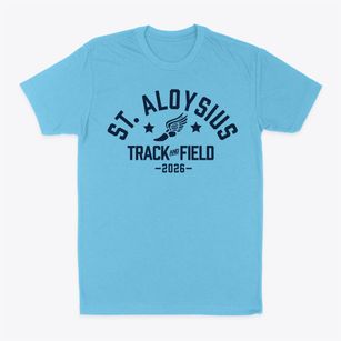 Saint Aloysius School Track and Field Classic Dad T-Shirt