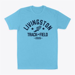 Edward Livingston Middle School Track and Field Classic Dad T-Shirt