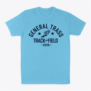 General Trass High School Track and Field Classic Dad T-Shirt