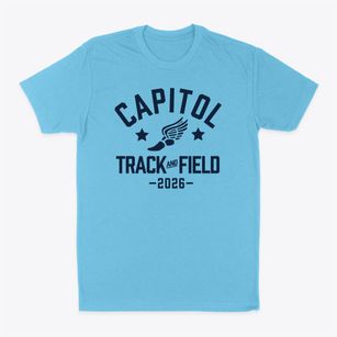Capitol High School Track and Field Classic Dad T-Shirt