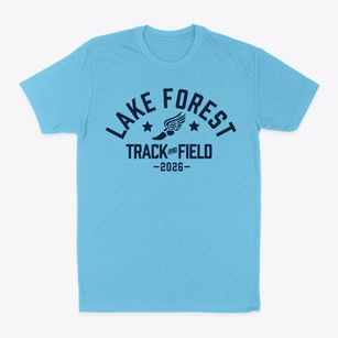 Lake Forest Charter School Track and Field Classic Dad T-Shirt
