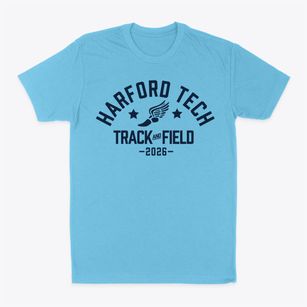 Harford Technical High School Track and Field Classic Dad T-Shirt