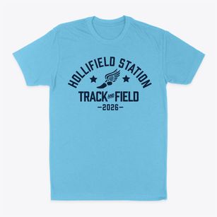 Hollifield Station Elementary School Track and Field Classic Dad T-Shirt