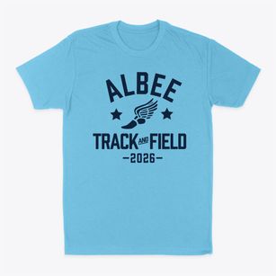 Albee Elementary School Track and Field Classic Dad T-Shirt