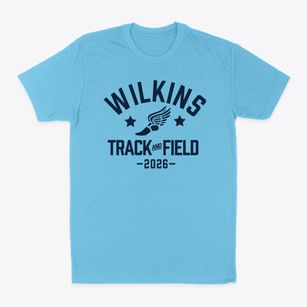 Wilkins Elementary School Track and Field Classic Dad T-Shirt