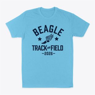 Beagle Middle School Track and Field Classic Dad T-Shirt