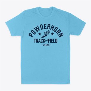 Powderhorn Elementary School Track and Field Classic Dad T-Shirt