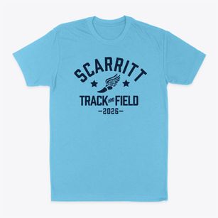 Scarritt Elementary School Track and Field Classic Dad T-Shirt