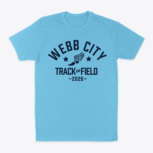 Webb City Middle School Track and Field Classic Dad T-Shirt