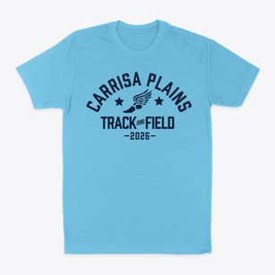 Carrisa Plains School Track and Field Classic Dad T-Shirt