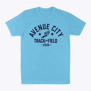 Avenue City R 9 School Track and Field Classic Dad T-Shirt