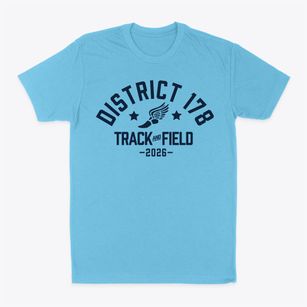 District 178 School Track and Field Classic Dad T-Shirt