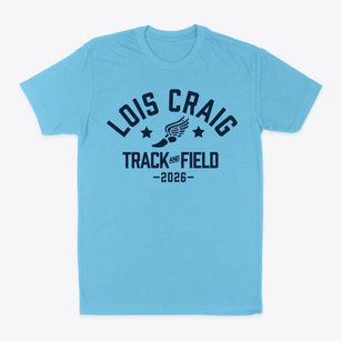 Lois Craig Elementary School Track and Field Classic Dad T-Shirt