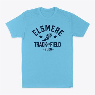 Elsmere School Track and Field Classic Dad T-Shirt