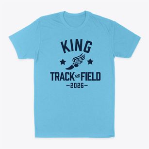 Martin Luther King Elementary School Track and Field Classic Dad T-Shirt
