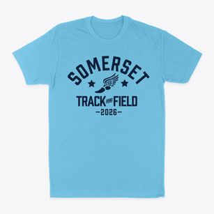 Somerset Bible Baptist Christian Academy Track and Field Classic Dad T-Shirt