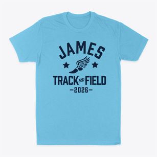 James A Garfield Elementary School Track and Field Classic Dad T-Shirt