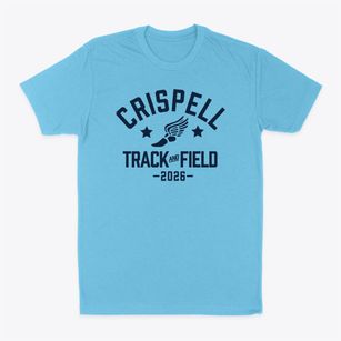 Crispell Middle School Track and Field Classic Dad T-Shirt