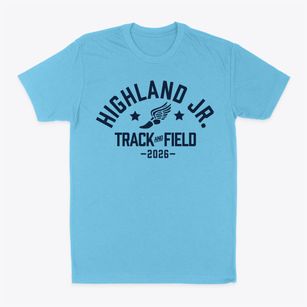 Highland Jr. High School Track and Field Classic Dad T-Shirt