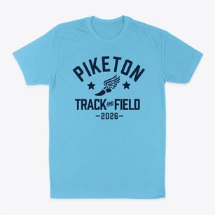 Piketon Middle School Track and Field Classic Dad T-Shirt