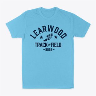 Learwood Middle School Track and Field Classic Dad T-Shirt