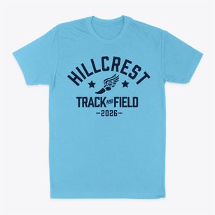 Hillcrest Elementary School Track and Field Classic Dad T-Shirt