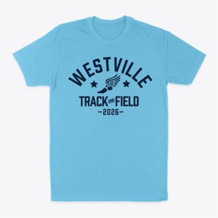 Westville Senior High School Track and Field Classic Dad T-Shirt