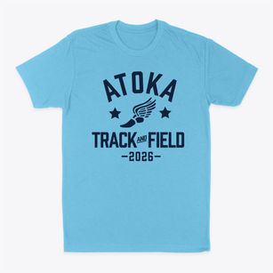 Atoka Elementary School Track and Field Classic Dad T-Shirt