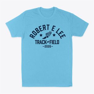 Robert E Lee Elementary School Track and Field Classic Dad T-Shirt